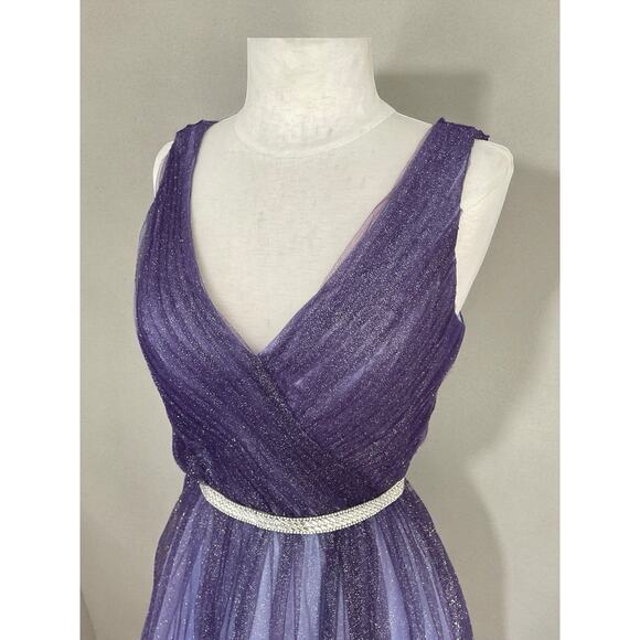 Cinderella Divine Glitter Dress M-L Prom Wedding Red Carpet - Picture 10 of 11